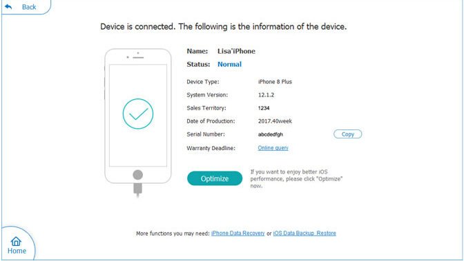 iphone ekran dondu
